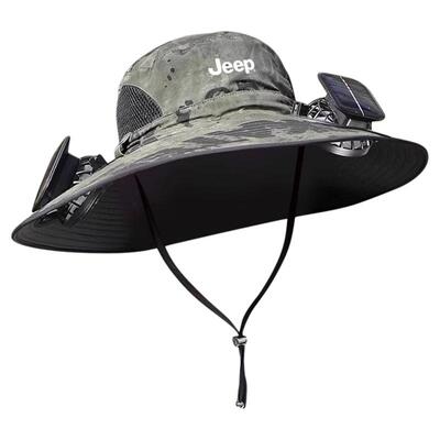 【jeep吉普正品】升级太阳能帽子