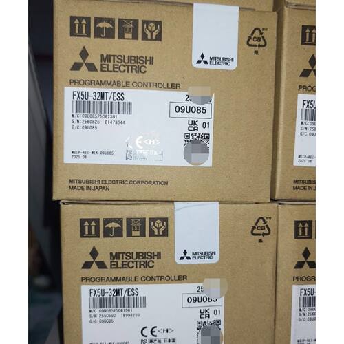 议价三菱FX5U-80MT/ESS PLC控制器，带原包装箱，现