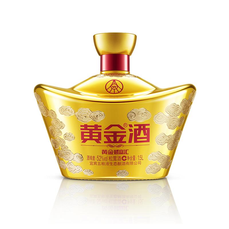 【酒厂自营】黄金酒财1500ml送礼
