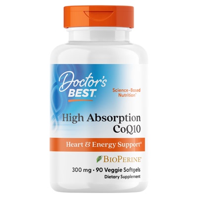 doctorsbest多特倍斯原装进口辅酶coq10胶囊心脑血管300mg*90粒