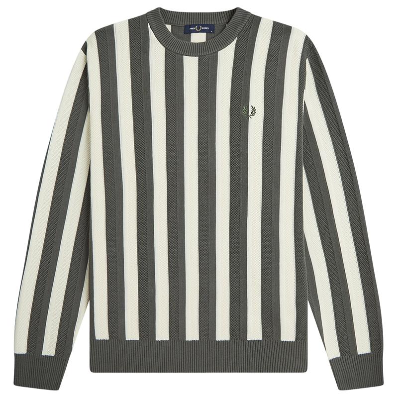 FREDPERRY条纹针织衫时尚英伦风