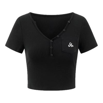 ACMEAURA美式复古辣妹短袖t恤