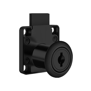 防开抽屉锁自装加长锁芯暗装锁舌免打孔加厚锁扣家用小门锁抽柜锁