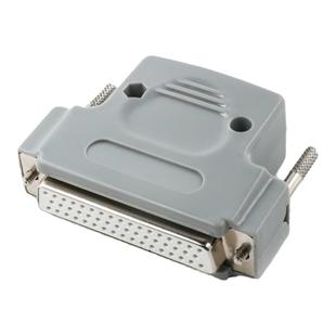 DB50三排50芯公头 母头D-SUB连接器焊线式镀金针接头塑料金属外壳