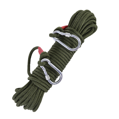 户外钢丝芯消防应急救援逃生绳登山攀岩绳家用防护安全绳粗晾衣绳