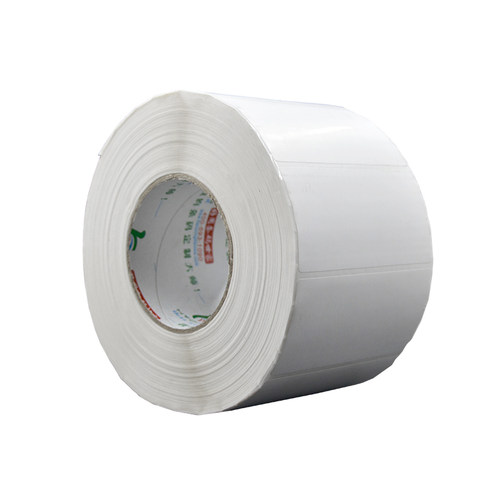 不留痕可移PP合成纸碳带打印长久保存不掉色50x30 40x6050 60 70 80 100红酒玻璃厂家具开料不留胶撕不烂标签