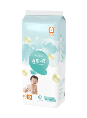 拉拉裤贝舒乐真芯超薄透气尿不湿