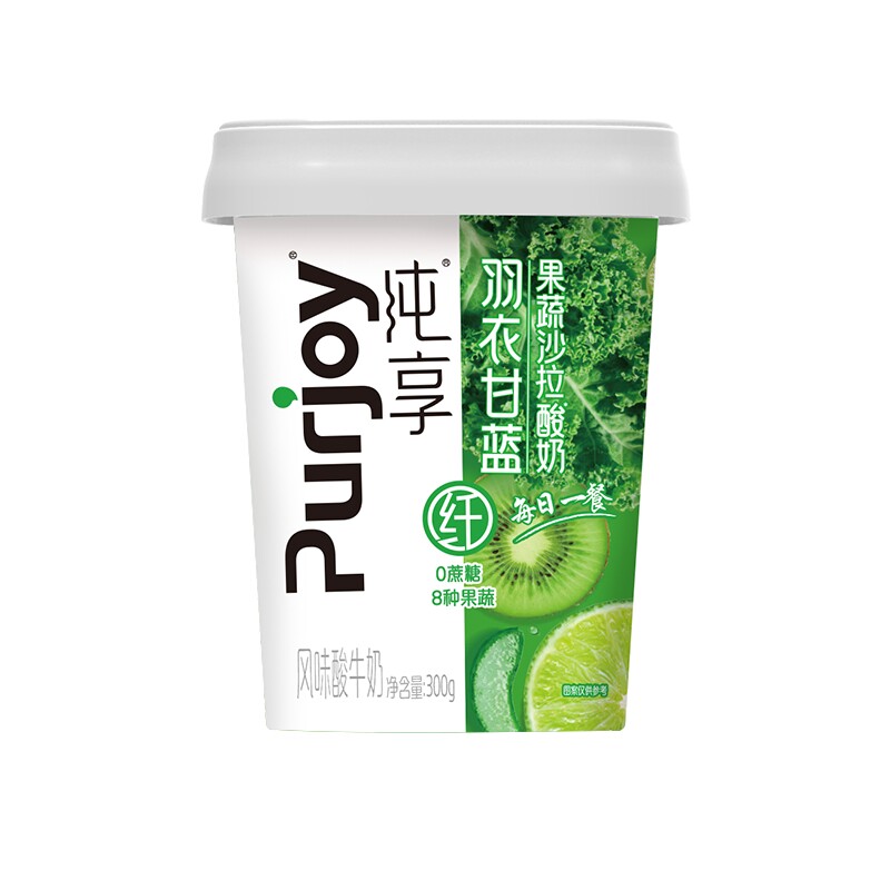 君乐宝纯享果蔬沙拉酸奶300g*5杯