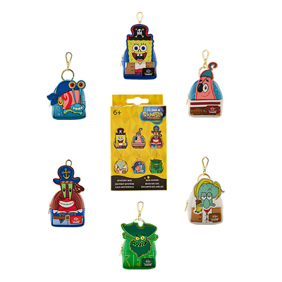 loungefly海绵宝宝迷你盲盒挂件