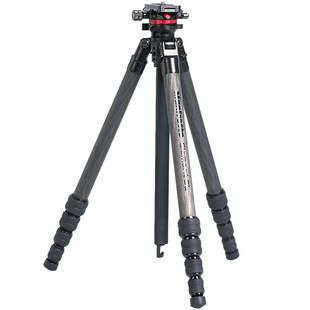 Manfrotto/曼富图 新品 MKELESLTCBK-BH青影碳纤维旅行三脚架单反微单相机专业三脚架球型云台户外轻便易携带