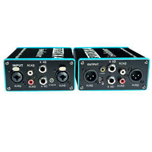 多功能专业音频隔离器音响电流声消除器卡农莲花共地抗干扰滤波器