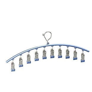 不锈钢袜子夹多夹子晾衣架多功能阳台防风内衣裤架晒袜子家用神器