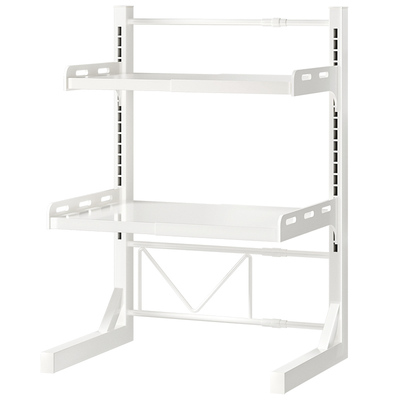 可伸缩微波炉置物架多层收纳架