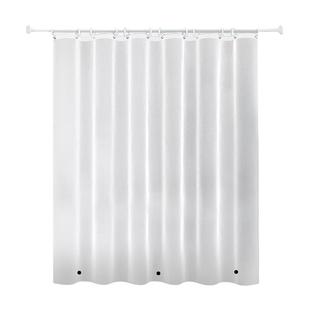 浴室淋浴帘卫生间防水加厚防霉免打孔干湿分离洗澡挡水空调隔断帘