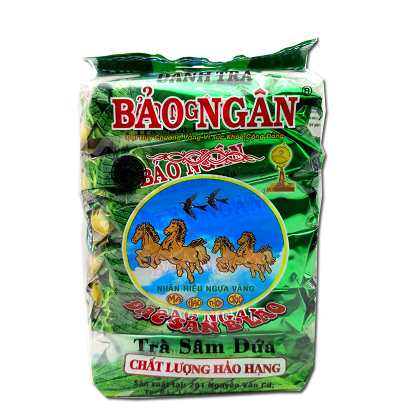 越南农桑茶香兰绿茶420g皇马茶DANH TRA BAO NGAN 仙草香茉莉花茶