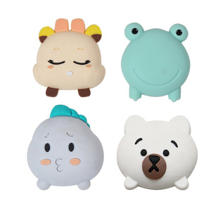 卡通防撞墙贴3d立体硅胶门把手门贴自粘家用防磕碰冰箱家具防撞垫