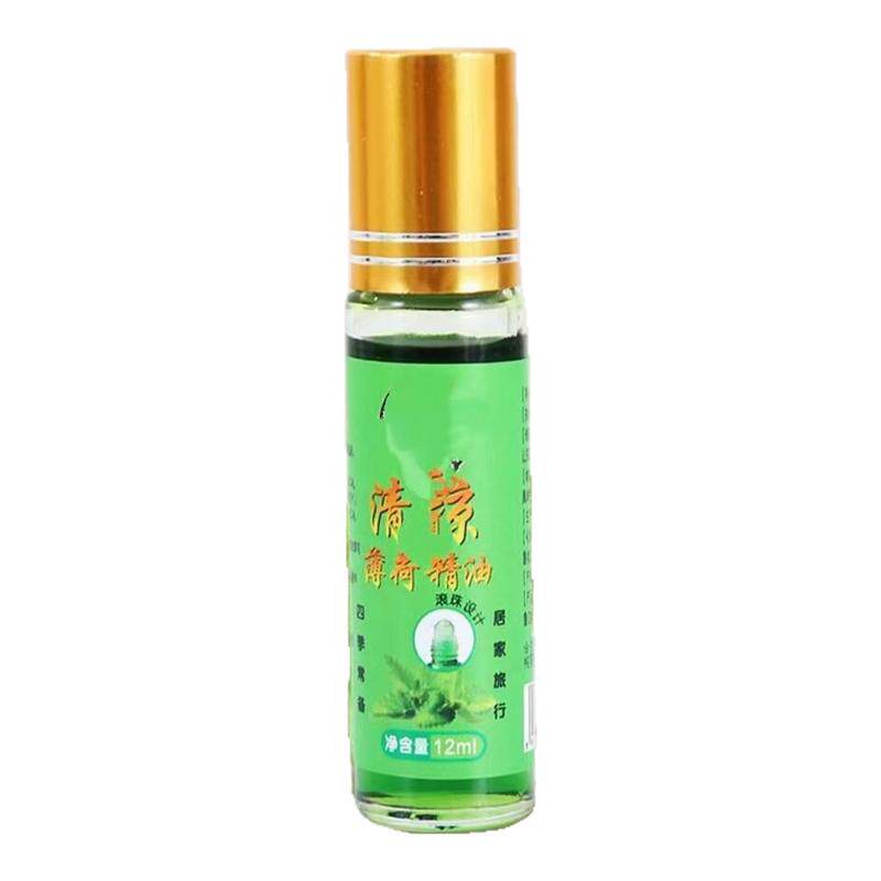 滚珠型青凉薄荷油驱蚊虫提神醒脑开车学生熬夜犯困防中暑神器
