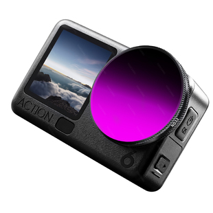 【送滤镜盖】优创谷适用DJI大疆Action6光学滤镜ND减光镜UV保护镜CPL偏振镜黑柔镜运动相机镜头保护镜配件