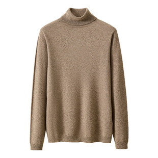 春竹厚款100%山羊绒26春季新款高领羊绒衫保暖洋气减龄女羊绒套衫