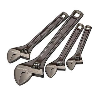 保联黑镍活动扳手活口万用多功能工业级大开口板手家用专用扳手