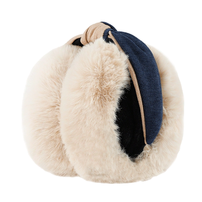 仿兔毛保暖毛绒耳罩女冬季可折叠