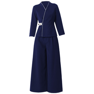 美容师工作服女秋冬新款足浴养生SPA会所高端美容院套装长袖工衣