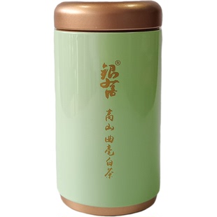 银落大堰高山白茶2025年新茶云端精品罐装宁波奉化曲毫类绿茶特产