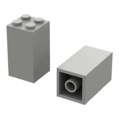 小积木颗粒2x2x3孔砖特殊砖