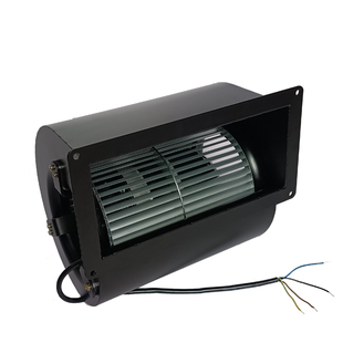 小型外转子电机多翼式风机精密轴承叶轮大风量强力双进风离心风机