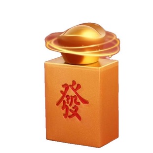 金属旋转大发手把件发财麻将元宝摆件工位赚大钱解压玄学家用摆件