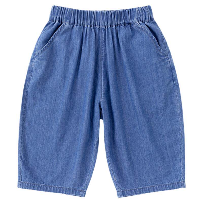 嘟嘟家儿童牛仔裤夏季纯棉男童