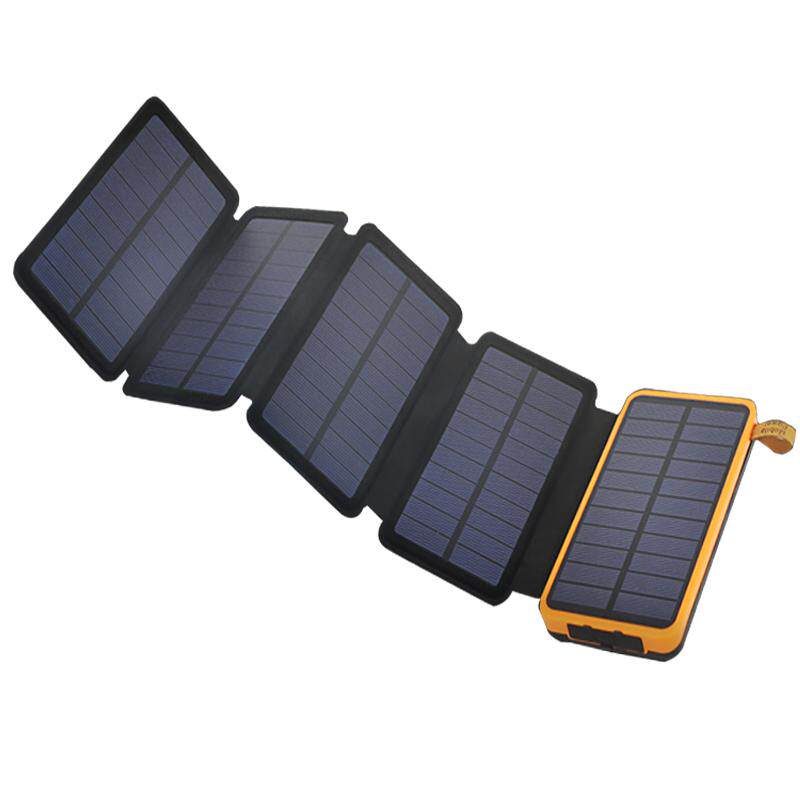 正品户外太阳能充电宝器多功能快充20000毫安移动电源手机通用