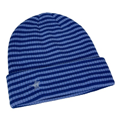 韩国条纹星星秋冬保暖针织帽子女