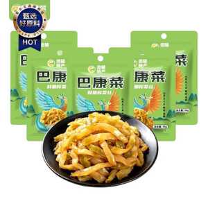 巴康榨菜30g小包装鲜脆菜丝丁涪陵正宗下饭菜带袋装开胃即食咸菜