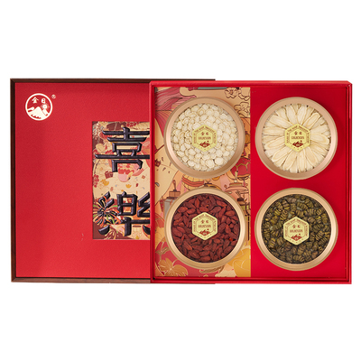 金日牌西洋参礼盒石斛枸杞黄芪