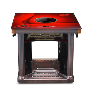 电暖桌取暖桌烤火桌子家用暖脚电暖烤火炉电烤桌四面正方形取暖器