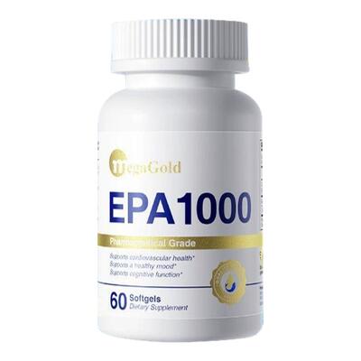 鱼油MegaGold高纯度EPA深海鱼油omega3成人高浓度软胶囊官方进口
