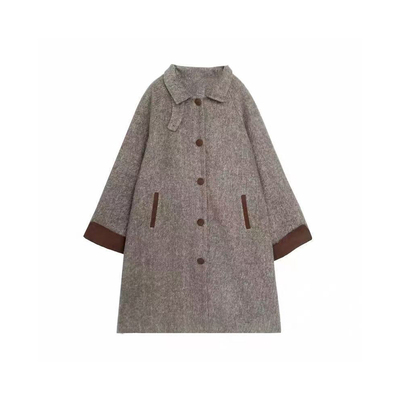 300斤特大码加厚保暖中长款外套