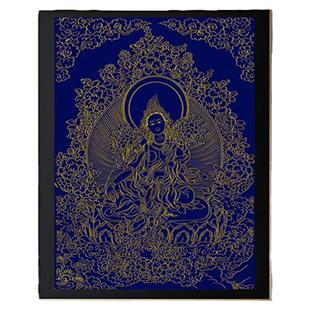 玛哈嘎拉大黑天非遗唐卡手绘diy唐卡西藏手绘唐卡挂画唐卡画西藏