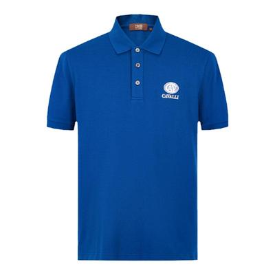 CavalliClass珠地棉polo衫男