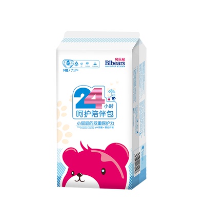贝乐熊陪伴系列通用纸尿裤