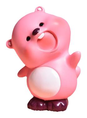 盲盒摆件树脂小粉狸开心装饰摆件