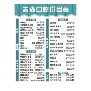 医院诊所门牌标识牌定做亚克力牙科口腔美容卫生院观察注射输液治疗室医疗配药候诊区警示提示科室标志牌定制