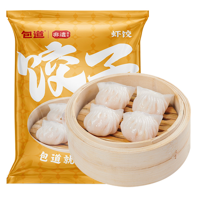 包道水晶虾饺180g6个装