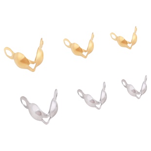 不锈钢豆仔扣包扣固定扣贝壳扣百搭定位珠收尾扣diy手链项链配件