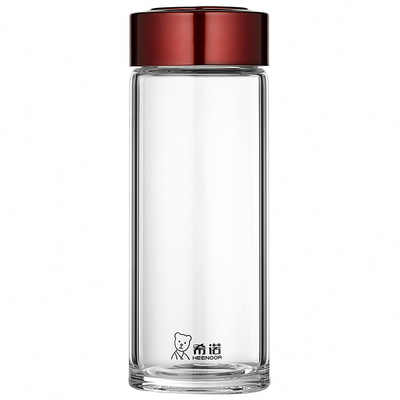 希诺单层玻璃杯加厚车载喝水泡茶