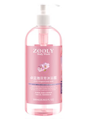 卓蓝雅樱花清洁香氛沐浴露