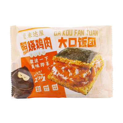 米达屋大口饭团165g微波加热即食