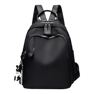 牛津布双肩包女2026新款包包上班通勤时尚书包轻便女包旅游背包