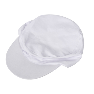 茶叶审评工作帽子车间茶厂实验室工作帽SC评审服装白大褂配套帽